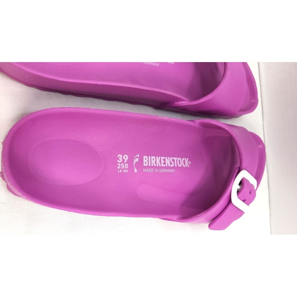 Birkenstock Sandals Madrid Essentials EVA Womens 39 US 8-8.5 Pink Slide Beach - Picture 8 of 10